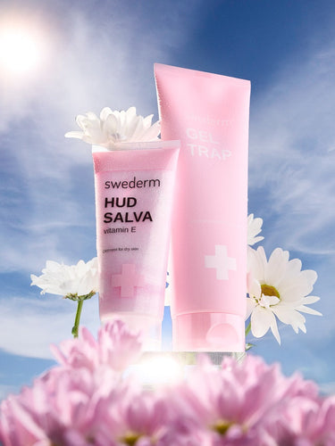 swederm Hudsalva Vitamin E ointment + Gel Trap body lotion