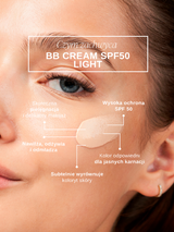 swederm BB Cream SPF 50 LIGHT - BB cream SPF 50 light color