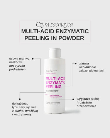 swederm Multi-acid Enzymatic Peeling in Powder
