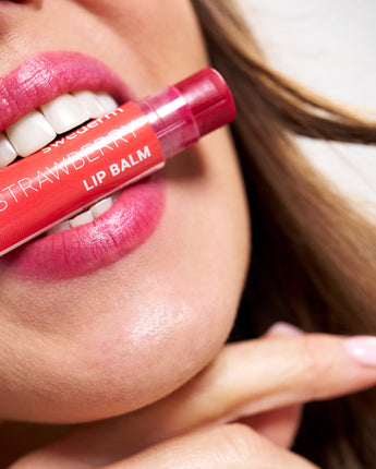 Strawberry lip balm