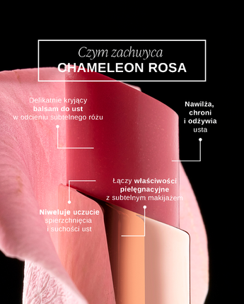 swederm Chameleon ROSA - Rosa lip balm