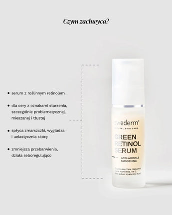 swederm Green Retinol Serum - serum with plant retinol