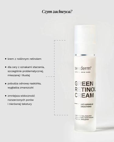 swederm Green Retinol Cream - cream with plant retinol