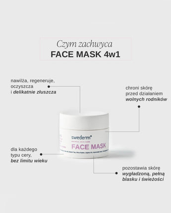 swederm Face Mask 4in1 face mask
