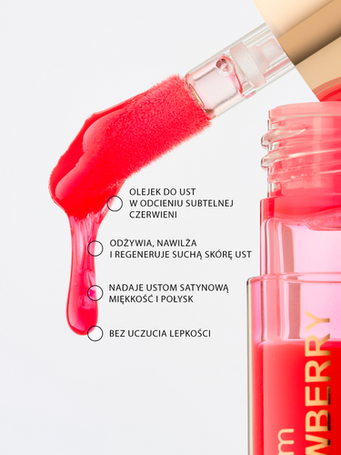swederm Strawberry Lip Oil - strawberry lip oil